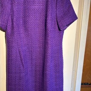 Ann Taylor Vibrant Purple Dress